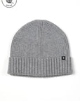 Beanie Merino gris