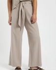 Pantalón mujer Mara beige - Lino