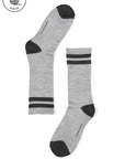 Calcetín hombre Stripes gris
