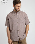 Camisa manga corta Laurel rosado - Frøens