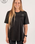 Polera mujer MTB negro - Poliéster reciclado - Frøens