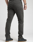 Label - Pantalón hombre Shaper negro algodón orgánico