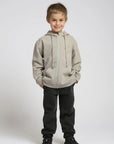 Polerón kids Hoodie gris