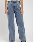 Jeans mujer Pinzas celeste - Frøens