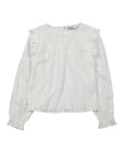 Blusa manga larga Mia blanco