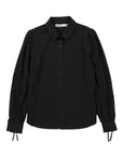 Blusa manga larga Poppy negro