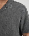 Camisa manga corta Manly grafito - Algodón orgánico - Frøens