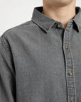 Camisa manga larga Denim gris - Algodón orgánico - Frøens