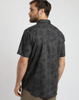 Camisa manga corta Palmeras grafito - Algodón orgánico - Frøens