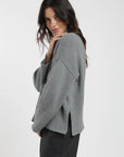 Chaleco mujer Camelia gris