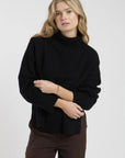Chaleco mujer Camelia negro