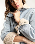 Chaqueta mujer Arrecife azul