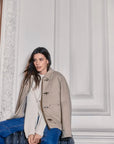 Chaqueta mujer Country camel