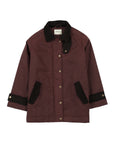 Chaqueta mujer Wax burdeo