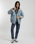 Chaqueta mujer Arrecife celeste - Frøens