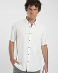 Camisa manga corta Classic blanco - Algodón orgánico - Frøens