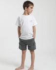 Polera manga corta kids Praia blanco- Algodón orgánico - Frøens