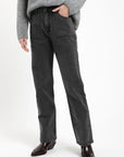 Jeans mujer Cargo negro - Frøens