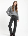 Jeans mujer Cargo negro - Frøens