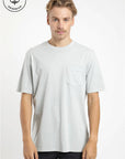 Polera manga corta hombre Bolsillo hielo