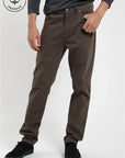 Pantalón hombre Shaper café - Algodón orgánico