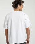 Polera manga corta hombre Oversize blanco - Algodón orgánico