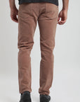 Pantalón hombre Cotelé café- Algodón orgánico - Frøens