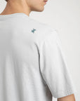 Polera manga corta hombre Plain hielo