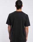 Polera manga corta hombre Surfers negro - Algodón orgánico. - Frøens