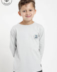 Polera manga larga kids Traveling hielo