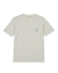 Polera manga corta hombre Pez beige