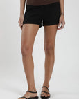 Short mujer Cabo negro - Lino - Frøens