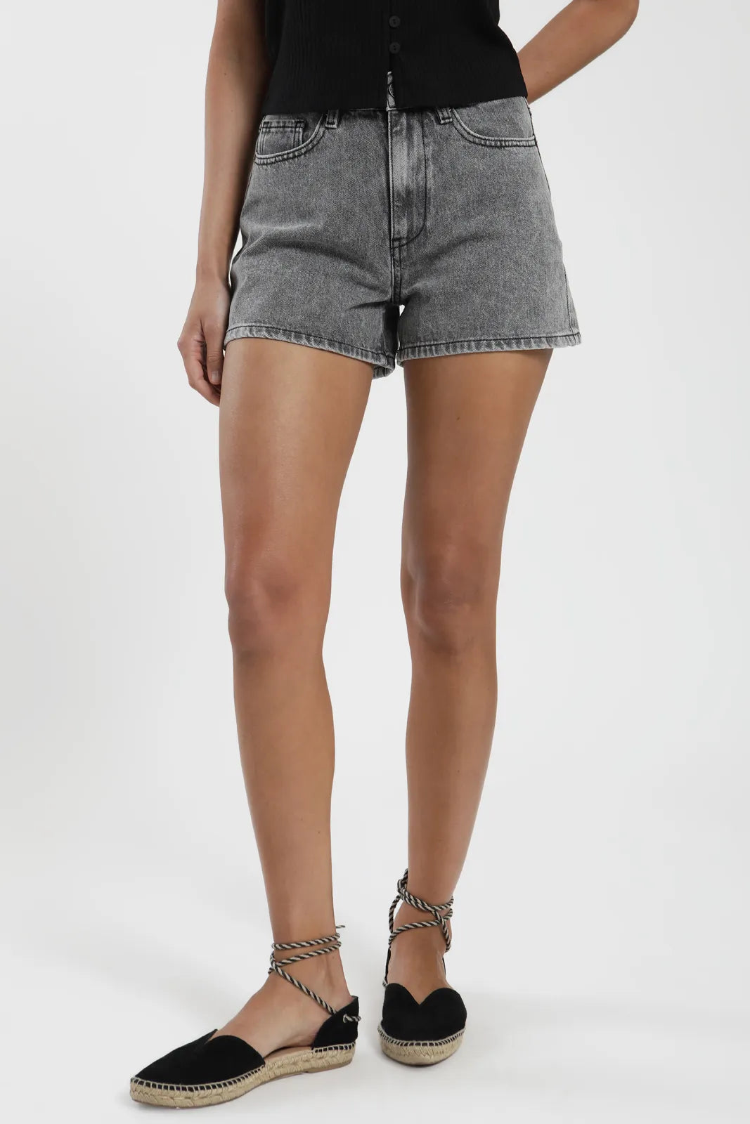 OJOS オホス Micro Wool Shorts / Greyシズニルック OJOS Micro Wool