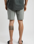 Short hombre Performance gris - Nylon reciclado - Frøens