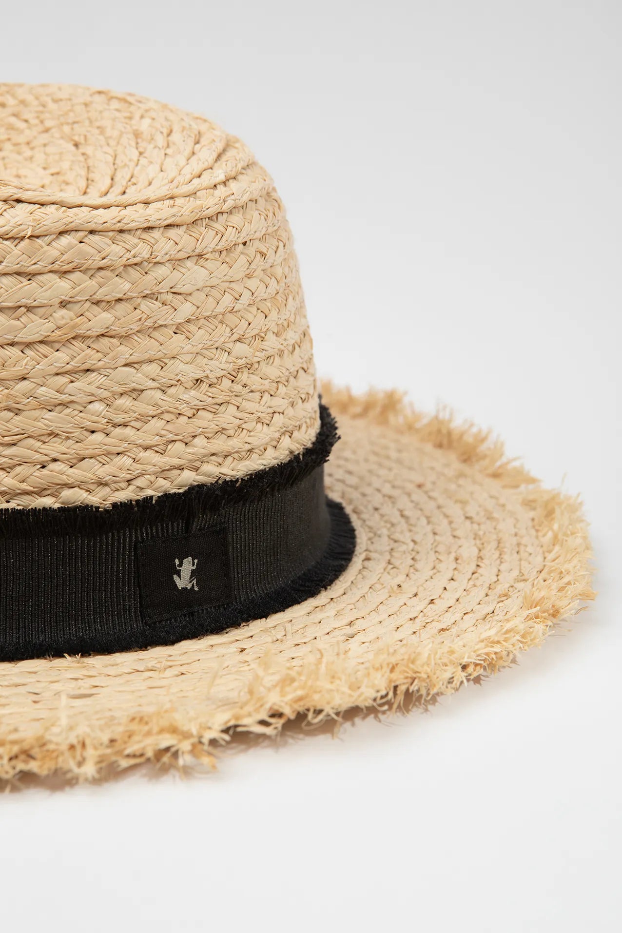 Sombrero playa natural rafia