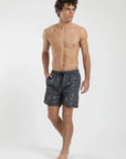 Traje de Baño hombre Classic Hawaii grafito - Nylon reciclado