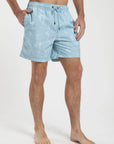 Traje de Baño hombre Classic Playa celeste - Nylon reciclado