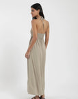 Vestido largo Tropic beige - Frøens