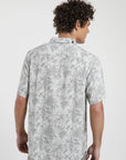 Camisa manga corta Selva gris - Viscosa