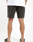 Short hombre Travel olivo - Algodón orgánico - Frøens