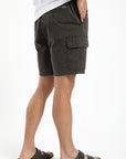 Short hombre Travel olivo - Algodón orgánico - Frøens