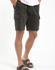 Short hombre Travel olivo - Algodón orgánico - Frøens
