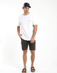 Short hombre Travel olivo - Algodón orgánico - Frøens