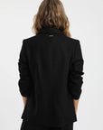 Chaqueta mujer blazer Alondra negro - Lino