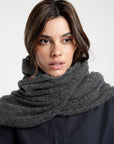 Bufanda Alpina gris - Poliéster reciclado