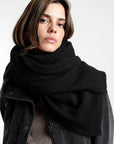 Bufanda Alpina negro- Poliéster reciclado