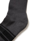 Calcetín hombre líneas Planta negro - Frøens
