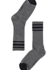 Calcetín hombre Líneas grafito