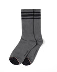 Calcetín hombre Líneas grafito