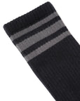 Calcetín hombre Líneas negro